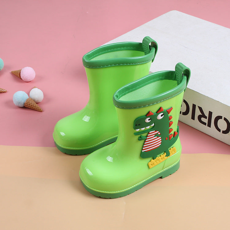 Kids Dinosaur Rain Boots