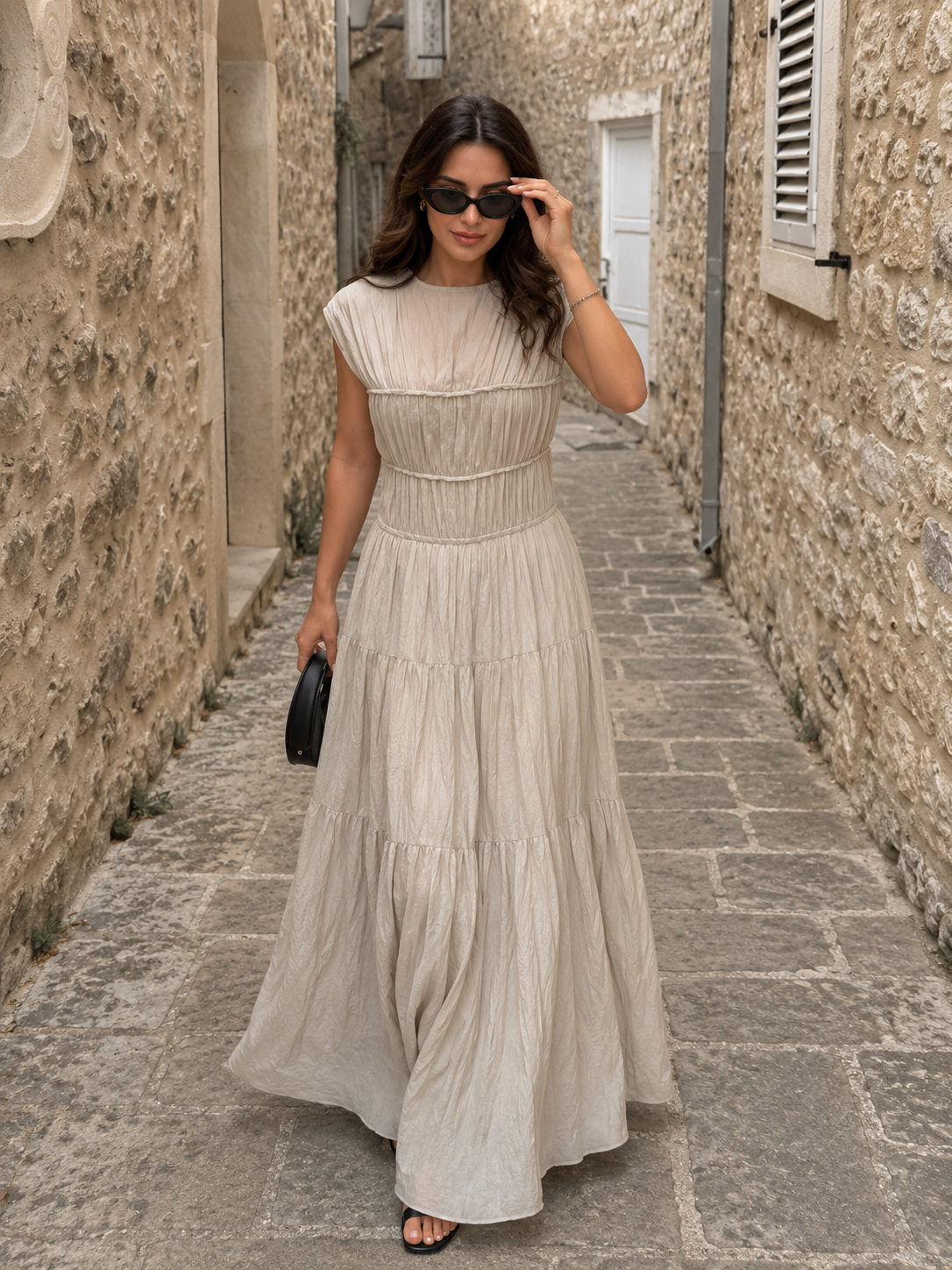 Irene Luxe™ Elegant Summer Dress