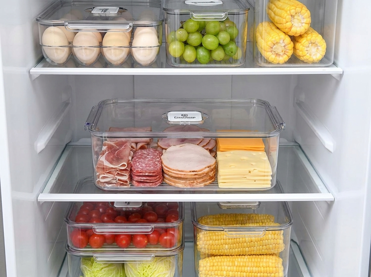 FreshKeep refrigerator food storage box – product photo 8