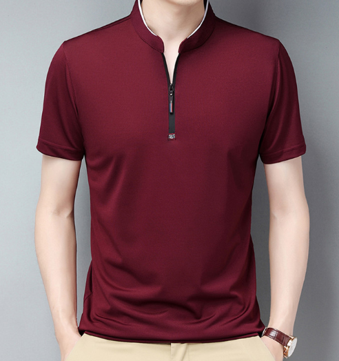 Men's business casual polo shirt β product photo 5