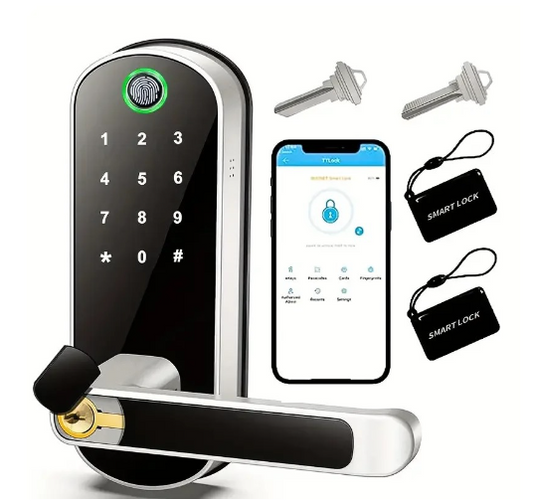 TouchLock smart fingerprint door lock – product photo 1