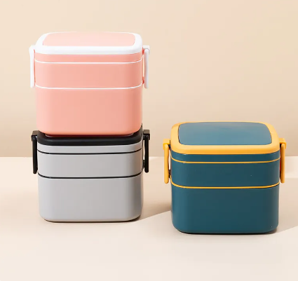SnapFresh kids double-layer lunch box – product photo 1