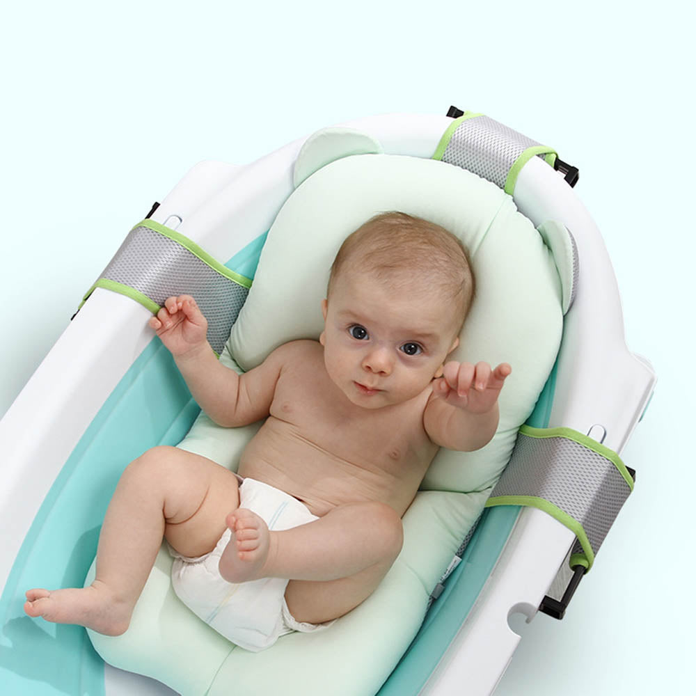 Baby bath sponge pad – product photo 2