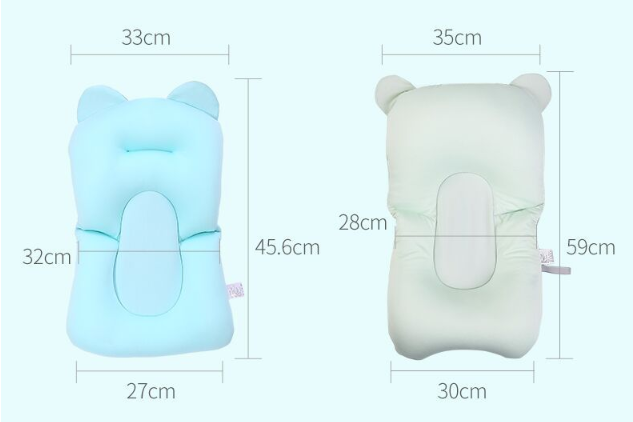 Baby bath sponge pad – product photo 3
