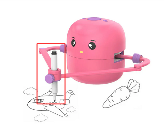 Puzzle early education painting robot – product photo 1