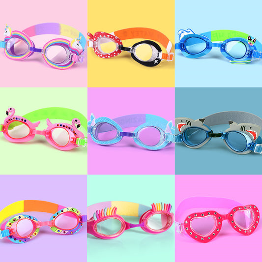SplashPals kids cartoon swimming goggles – product photo 1