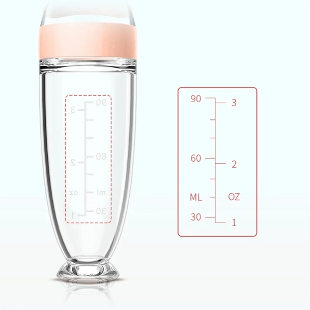 SqueezEat silicone baby squeeze feeding bottle and spoon – product photo 3