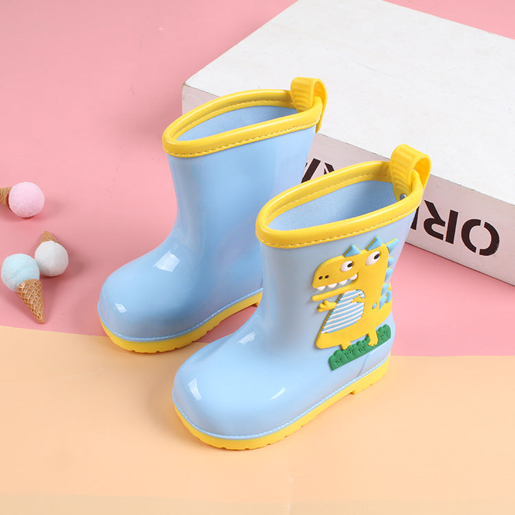 Kids Dinosaur Rain Boots
