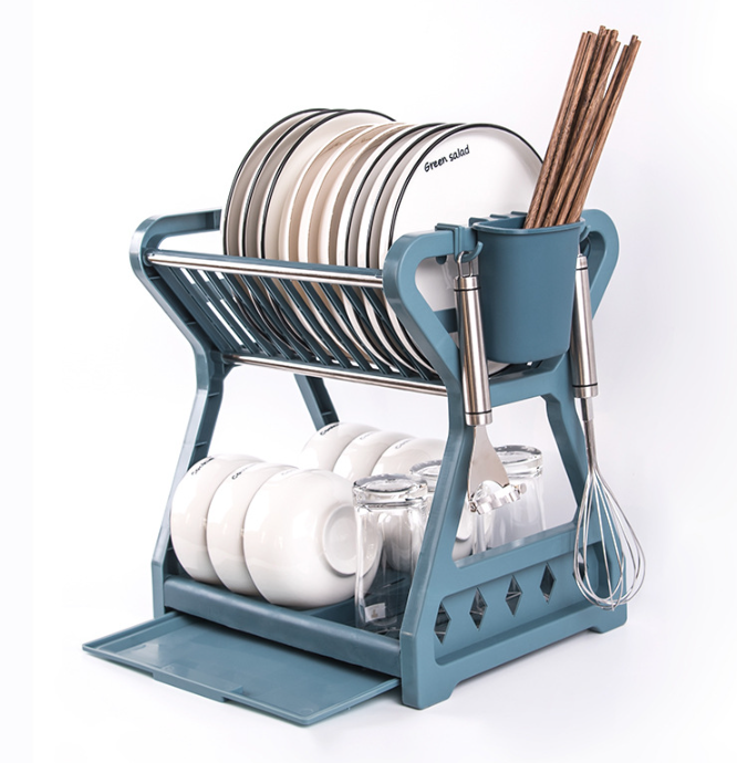 NestStack™ Drainage Bowl & Dish Rack