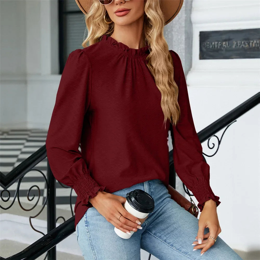 https://ae01.alicdn.com/kf/Sec9fdf9deabb4b97b9940b71f671cc890/Women-s-Shirts-and-Blouses-for-Women-Elegant-Tops-Long-Sleeve-Shirring-Korean-Popular-Clothes-Black.jpg