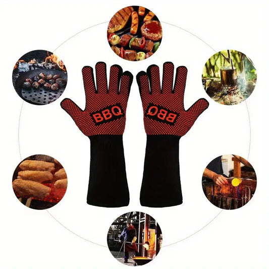 FireGrip BBQ protection gloves – product photo 1