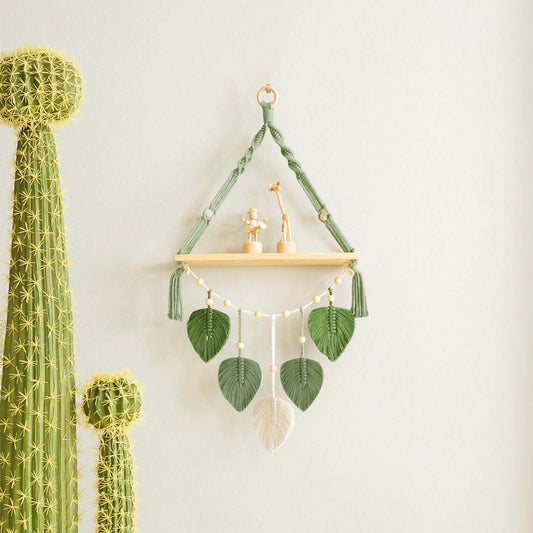 BohoLeaf Woven Decor – product photo 1