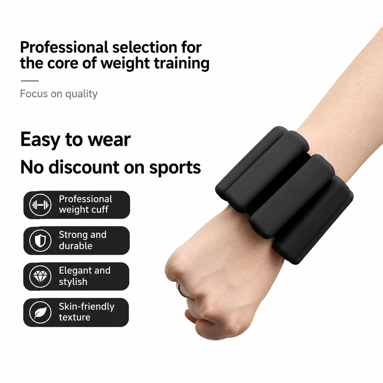 PowerFlex silicone training weights – product photo 4