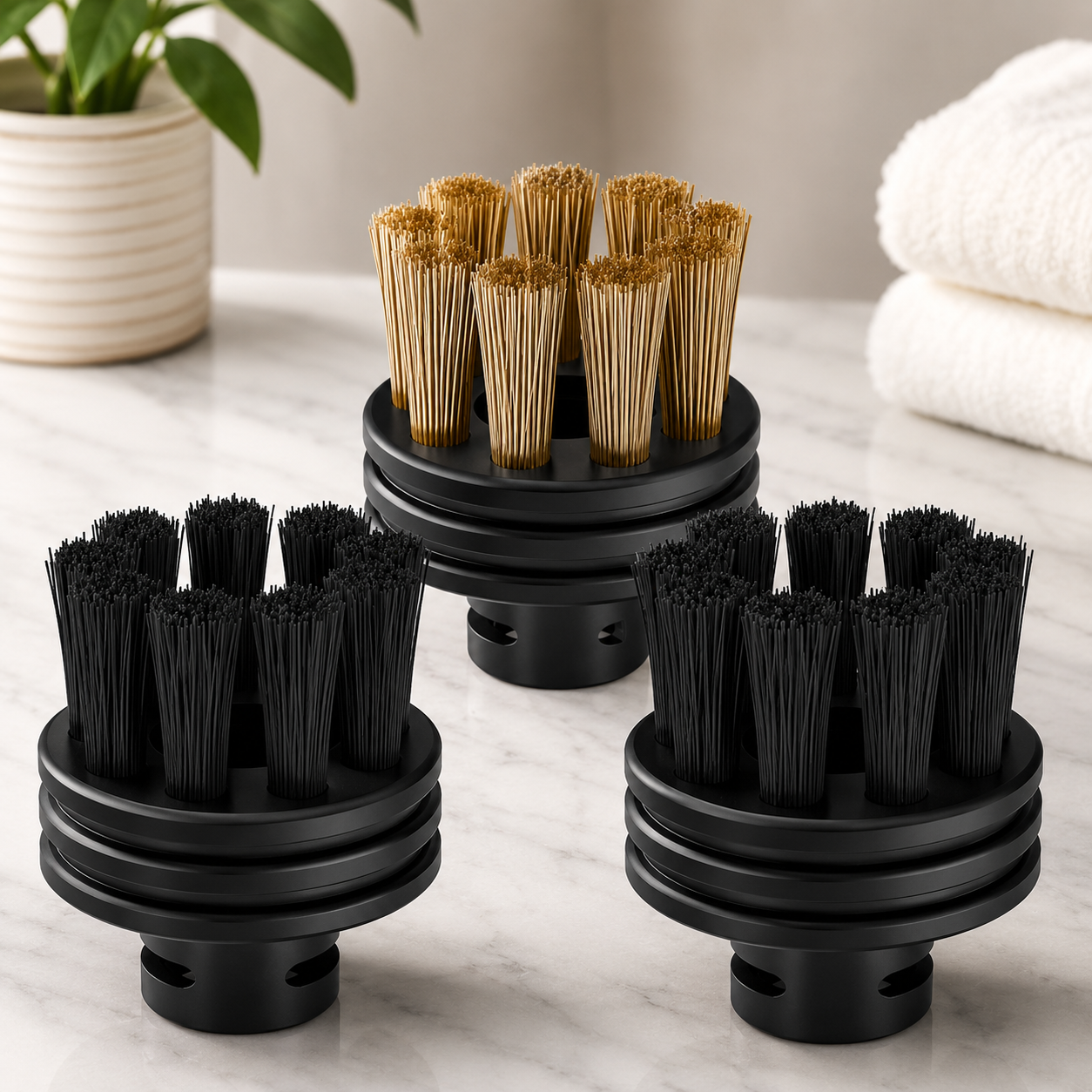 Handheld steam cleaner with 12 accessories – product photo 5