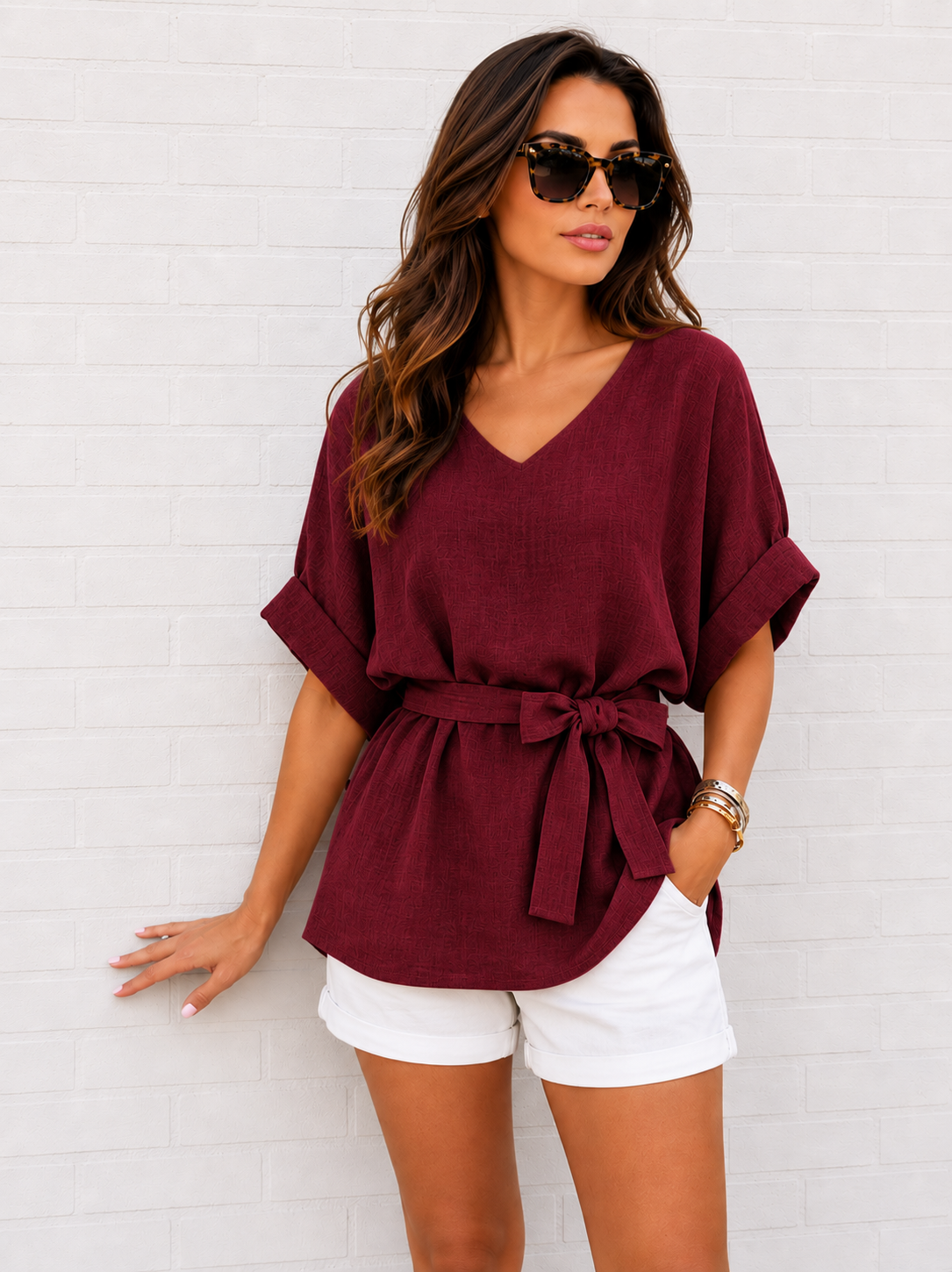 Olivia Puff Sleeve Everyday Top