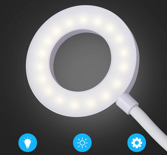 CloudGlow adjustable LED desk light – product photo 1