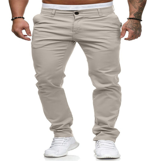 UrbanFlex men's casual solid pants – product photo 1