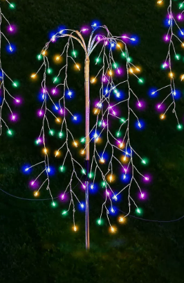 StarBurst solar firecracker garden lights – product photo 1
