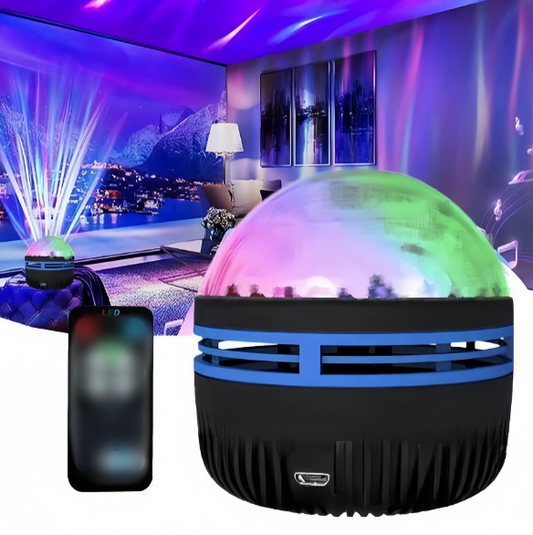 AuroraWave northern lights and ocean projector – product photo 1