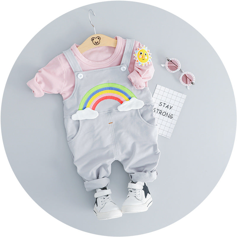 OutiSet baby bib and outing clothes two-piece set – product photo 3