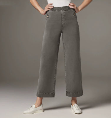 Relaxed Straight-Leg Cropped Denim