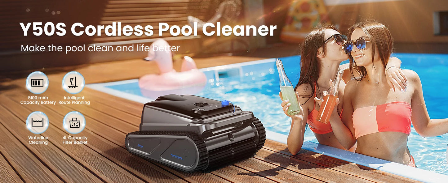 AquaBot™ Wireless Robotic Pool Cleaner