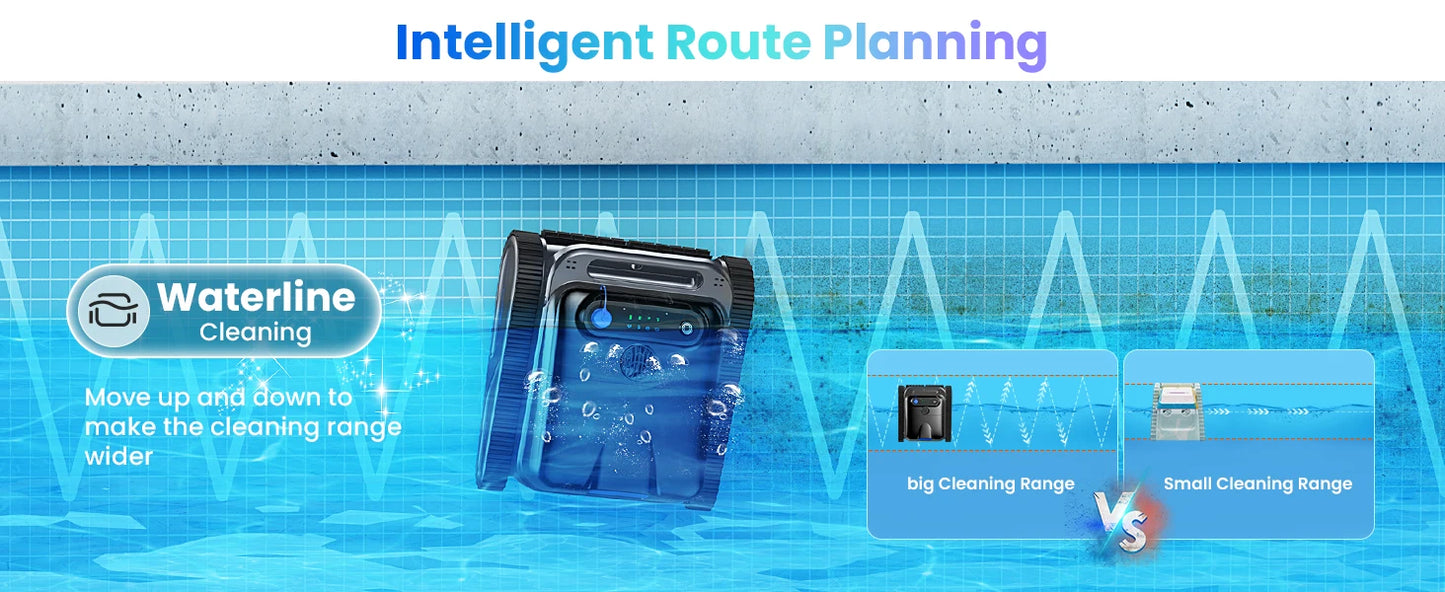 AquaBot™ Wireless Robotic Pool Cleaner