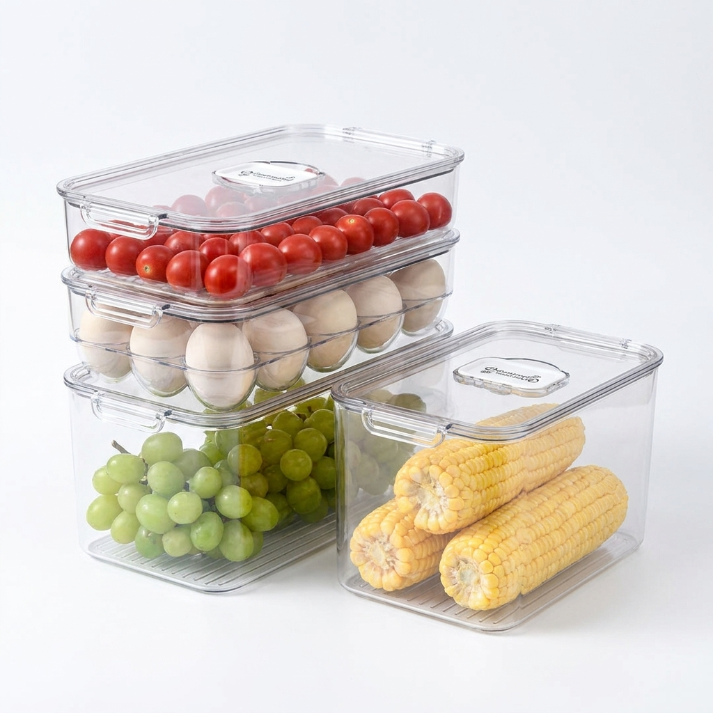 FreshKeep refrigerator food storage box – product photo 5