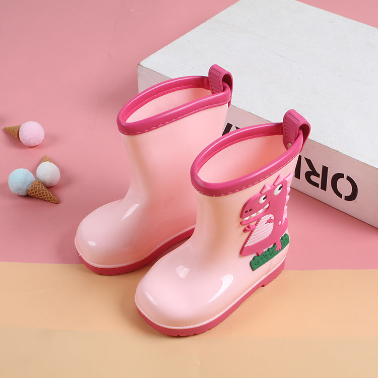Kids Dinosaur Rain Boots