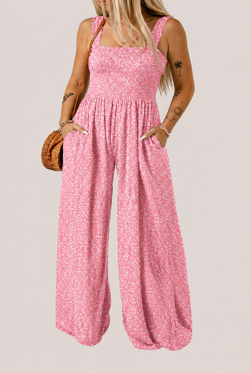 BohoBloom™ Printed Bohemian Jumpsuit