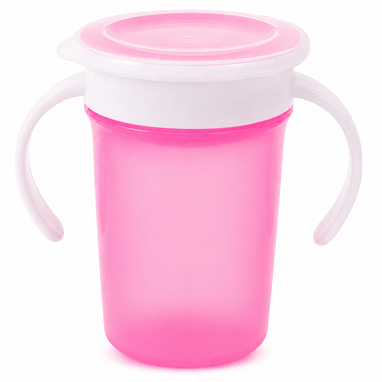 SipEasy™ 360° No-Spill Baby Transition Cup with Handles