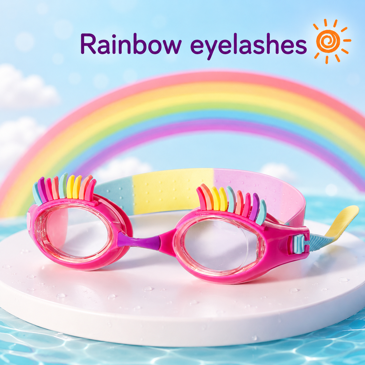 SplashPals™ Kids Cartoon Swimming Goggles