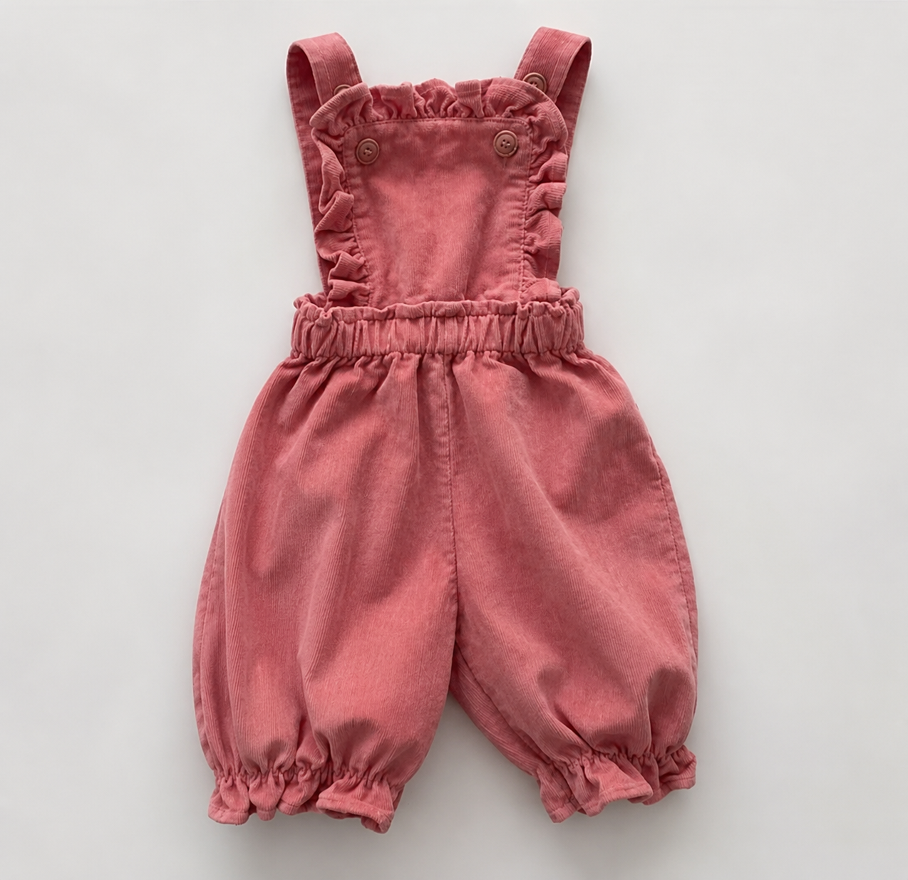 VivaBelle™ Girls' Suspender Denim Romper