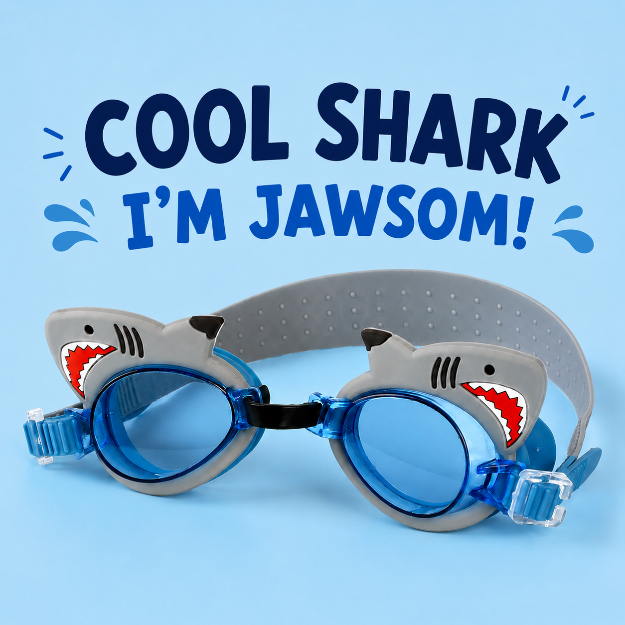 SplashPals™ Kids Cartoon Swimming Goggles
