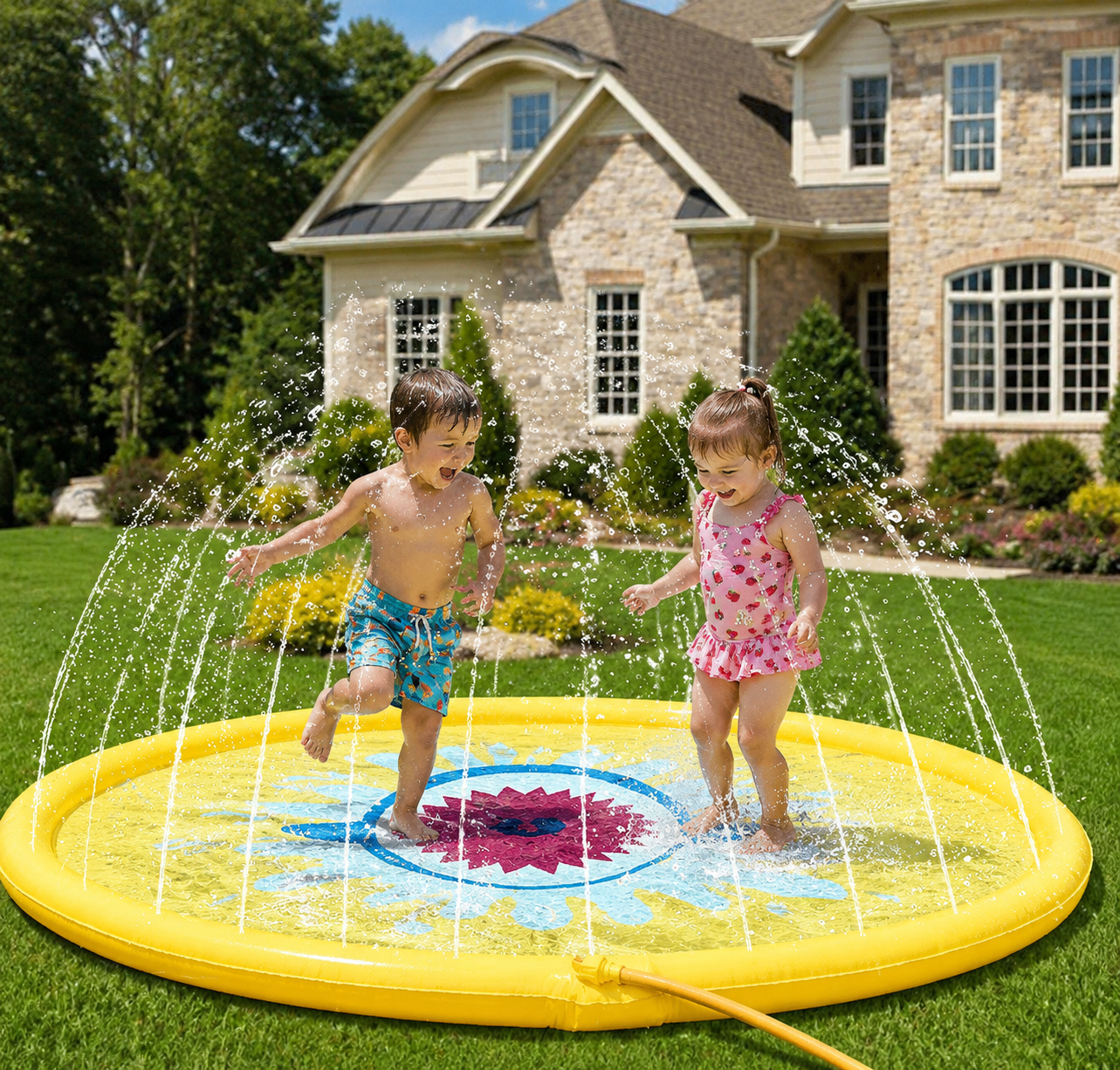 Summer Shark splash pad – product photo 6