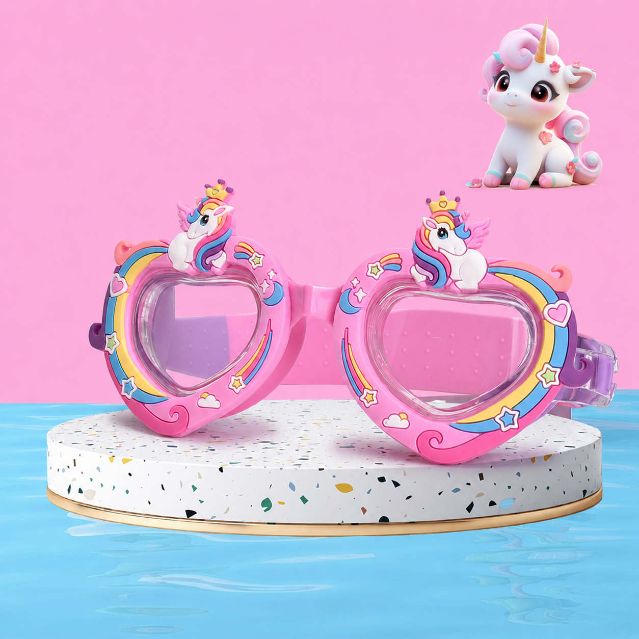 SplashPals™ Kids Cartoon Swimming Goggles