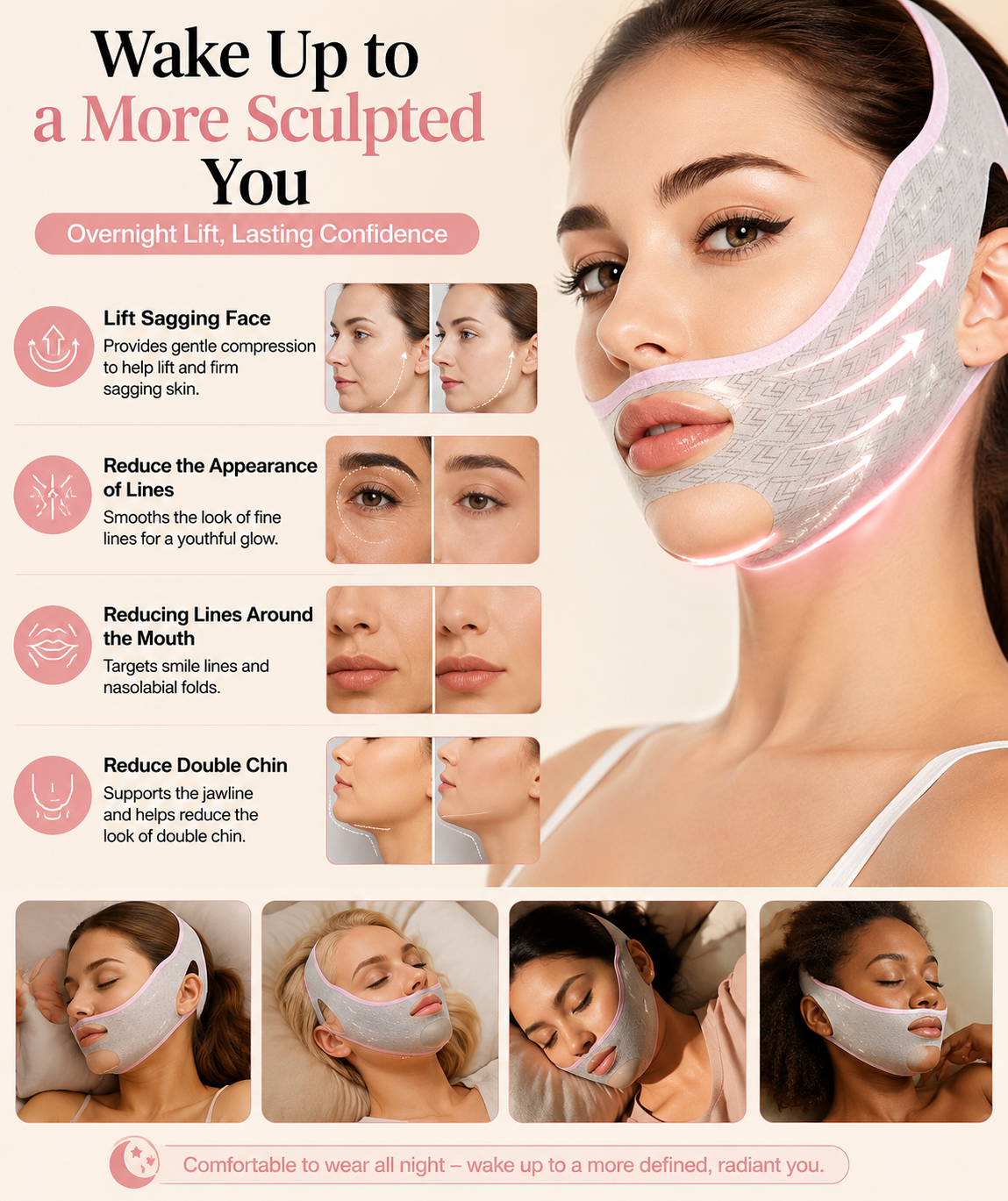 VShape™ Facial Sculpting Mask