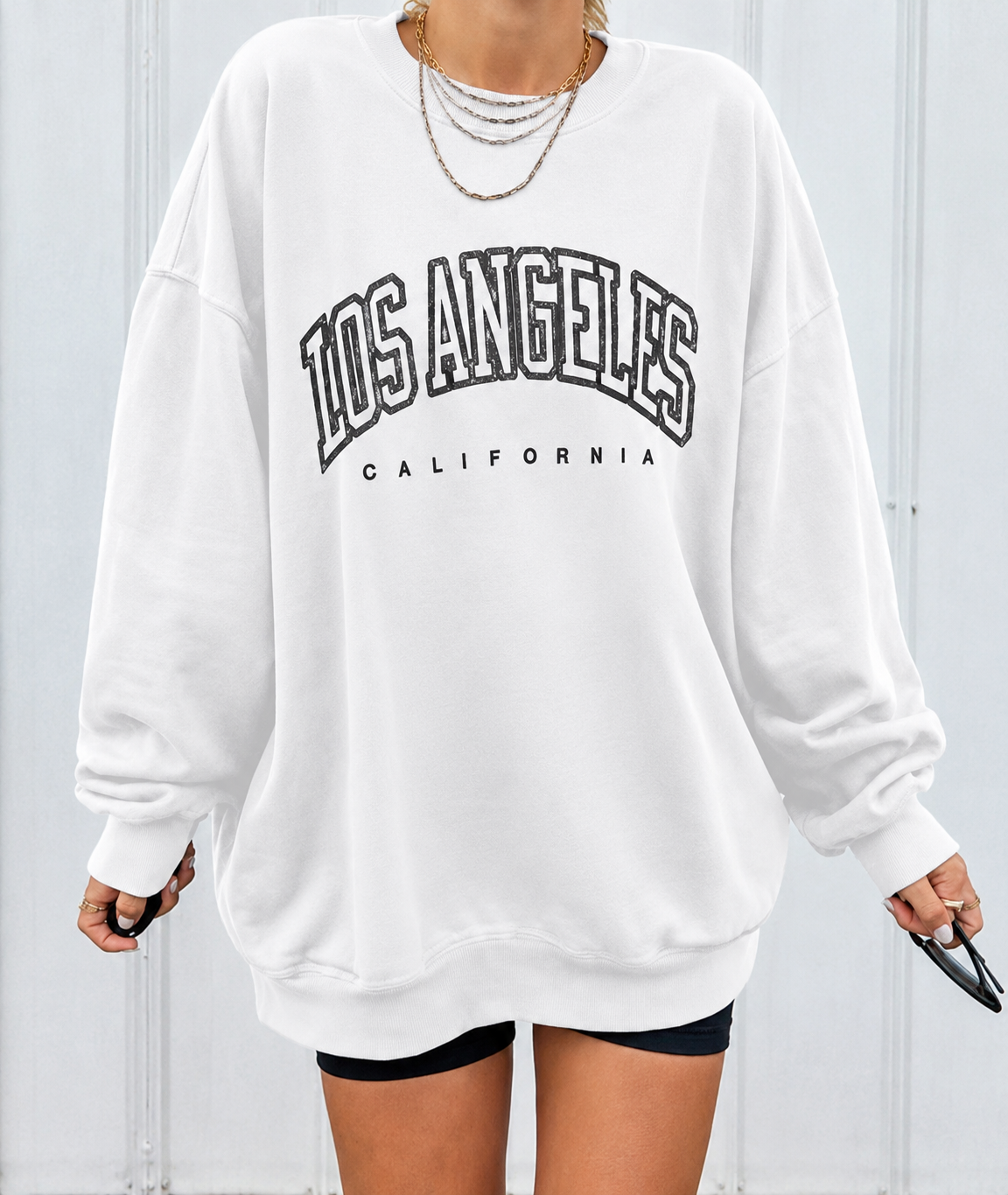 Oversized LA Cozy Sweatshirt – product photo 2
