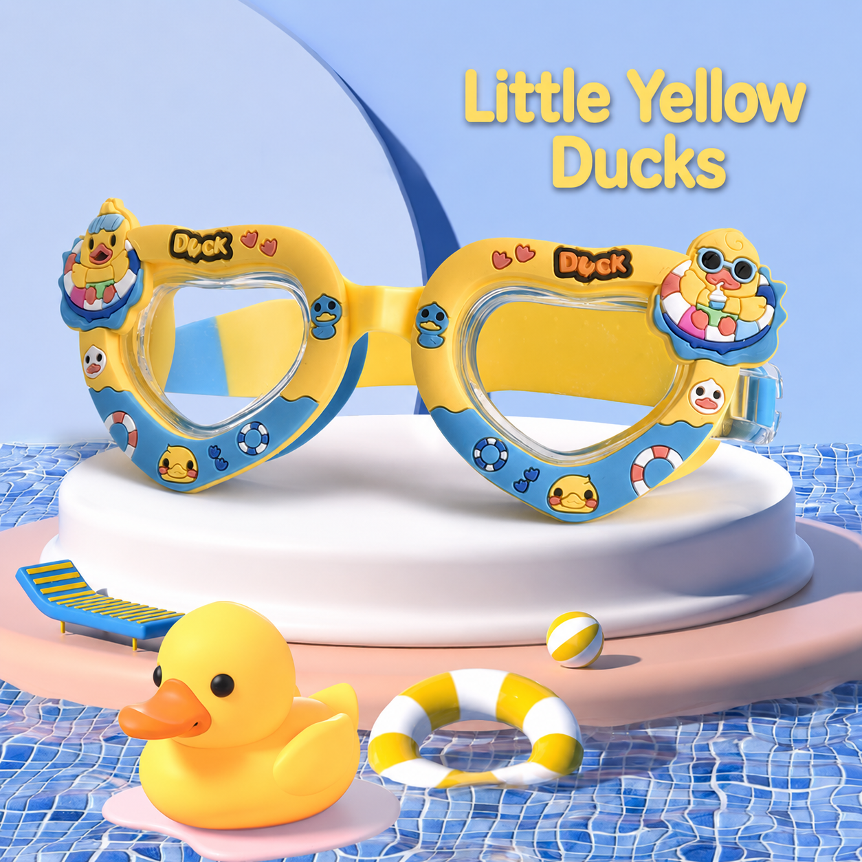 SplashPals™ Kids Cartoon Swimming Goggles